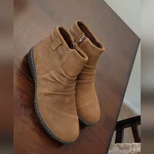 Clarks Brown Ankle Boots